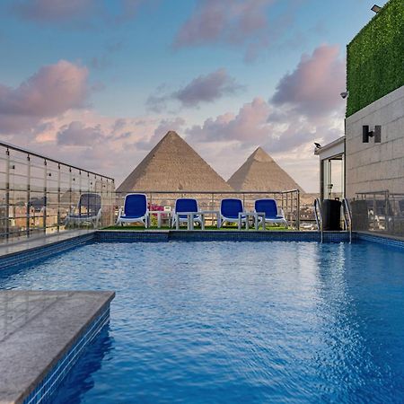 Gold'S Pyramids Hotel Al Kawm al Akhdar エクステリア 写真